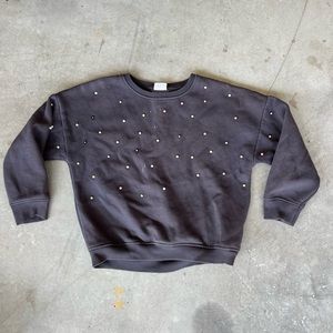 Kids Zara petal sweatshirt